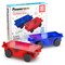 PicassoTiles 2 Piece Car Construction Vehicles Truck Toys for Magnetic Building Blocks Magnet Toy Kit with Sensory Magnets Re-Enforced Hitch & Long Bed Travel Educational Girls Boys Toddlers Ages 3+